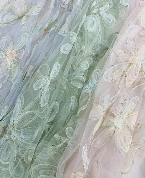 PTD-566 Embroidered fabrics