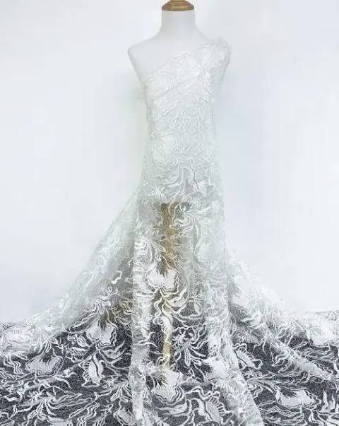 PTD-600 Embroidered fabrics