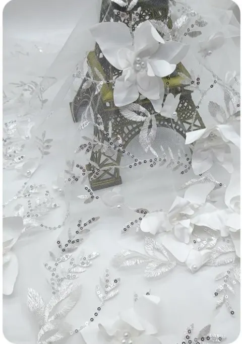 PTD-602 Embroidered fabrics