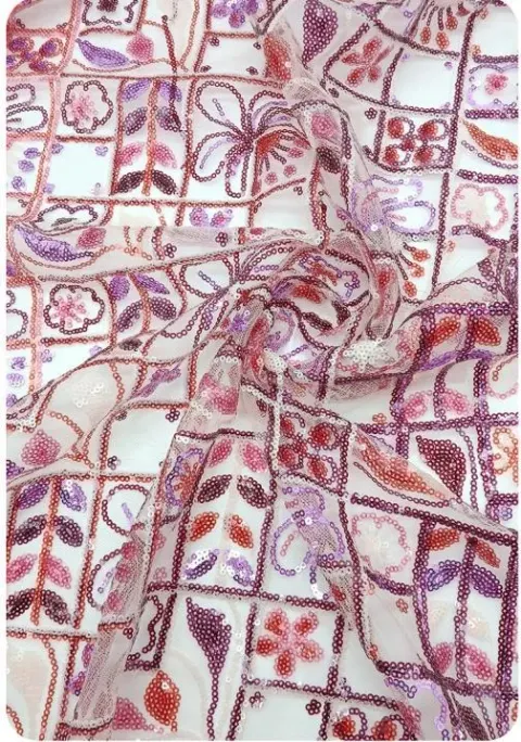 PTD-605 Embroidered fabrics