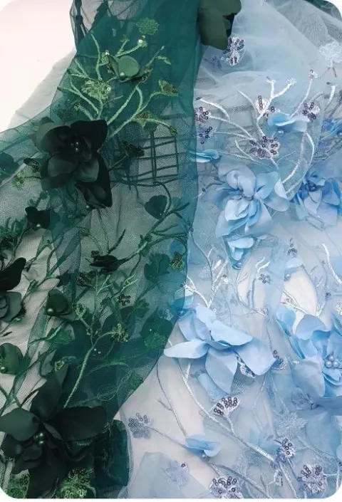 PTD-611 Embroidered fabrics