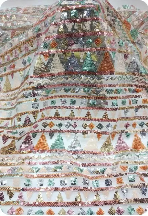 PTD-617 Embroidered fabrics