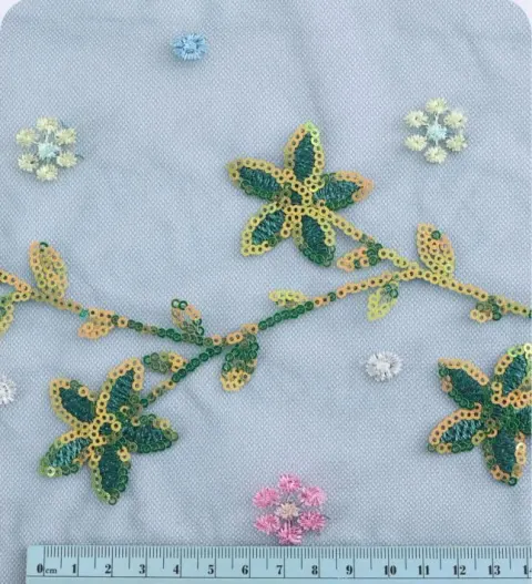 PTD-650 Embroidered fabrics