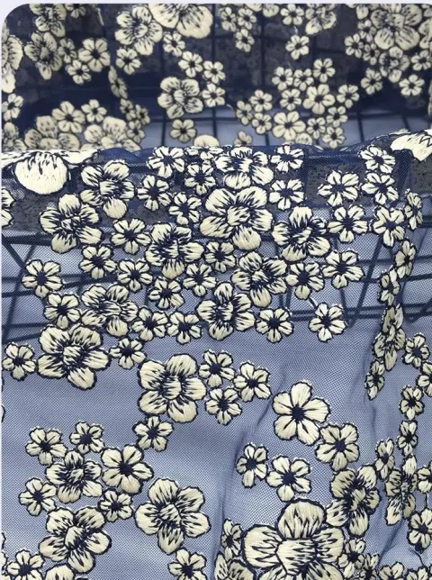 PTD-652 Embroidered fabrics