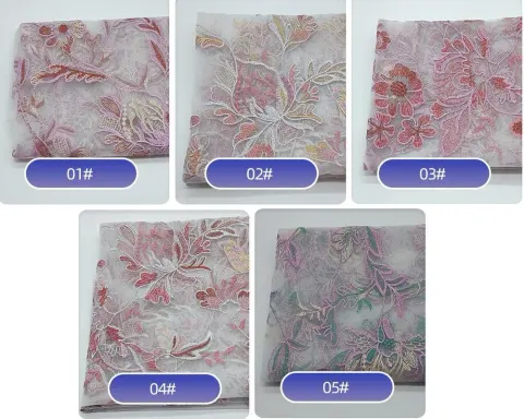 PTD-658 Embroidered fabrics