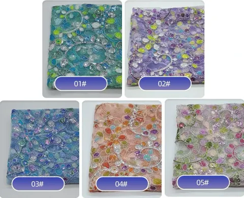 PTD-659 Embroidered fabrics
