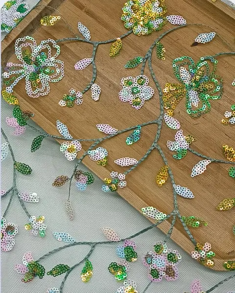 PTD-662 Embroidered fabrics