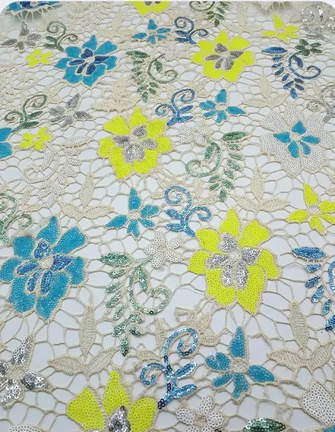 PTD-668 Embroidered fabrics