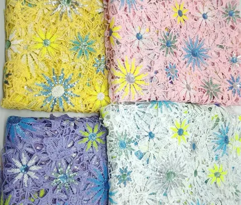 PTD-669 Embroidered fabrics