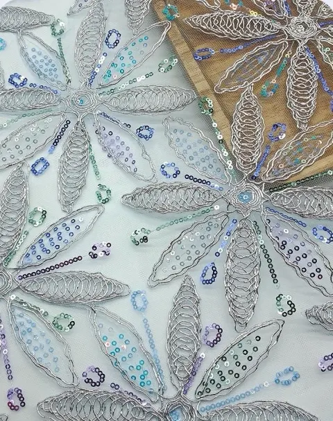 PTD-677 Embroidered fabrics