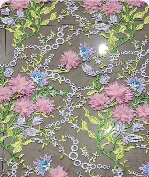 PTD-678 Embroidered fabrics