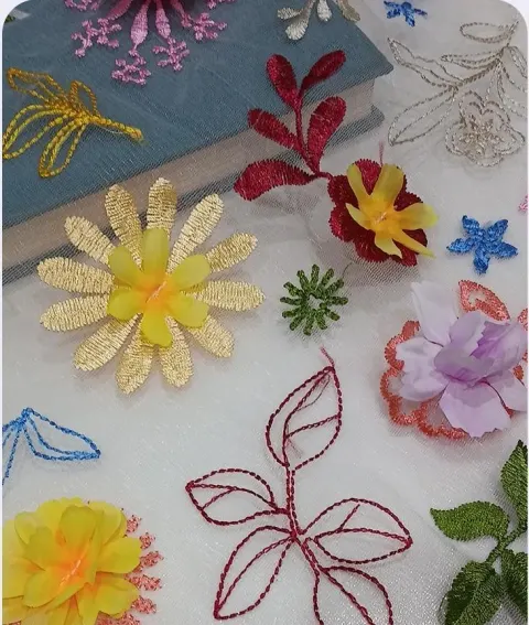 PTD-679 Embroidered fabrics