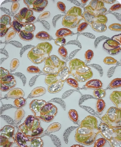 PTD-687 Embroidered fabrics