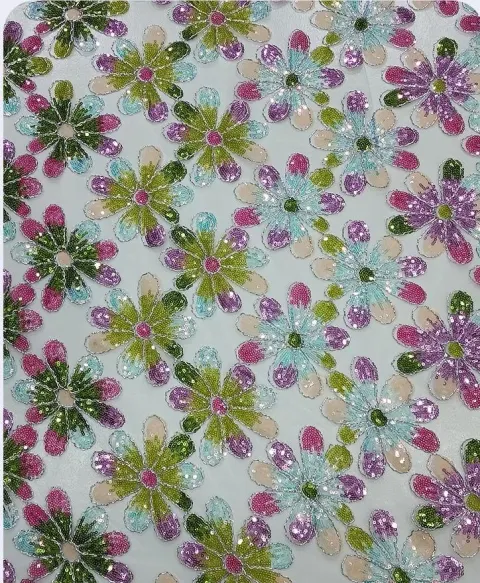 PTD-690 Embroidered fabrics