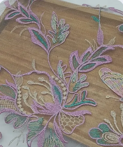 PTD-692 Embroidered fabrics